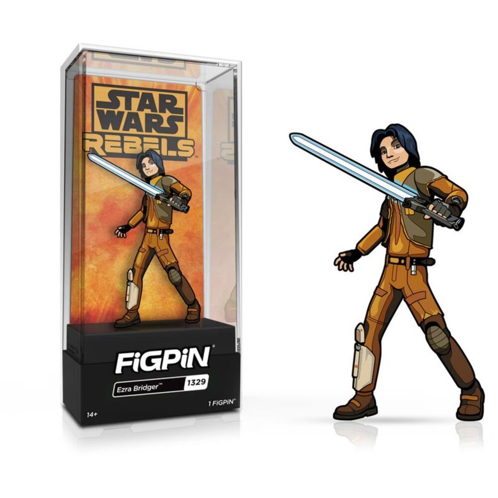 FiGPiN - Star Wars: Rebels - Ezra Bridger Enamel Pin (1329)  COLLECTIBLES
